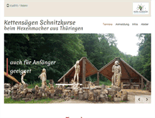 Tablet Screenshot of hexenmacher.de